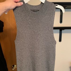 Sweater/ribbed tank